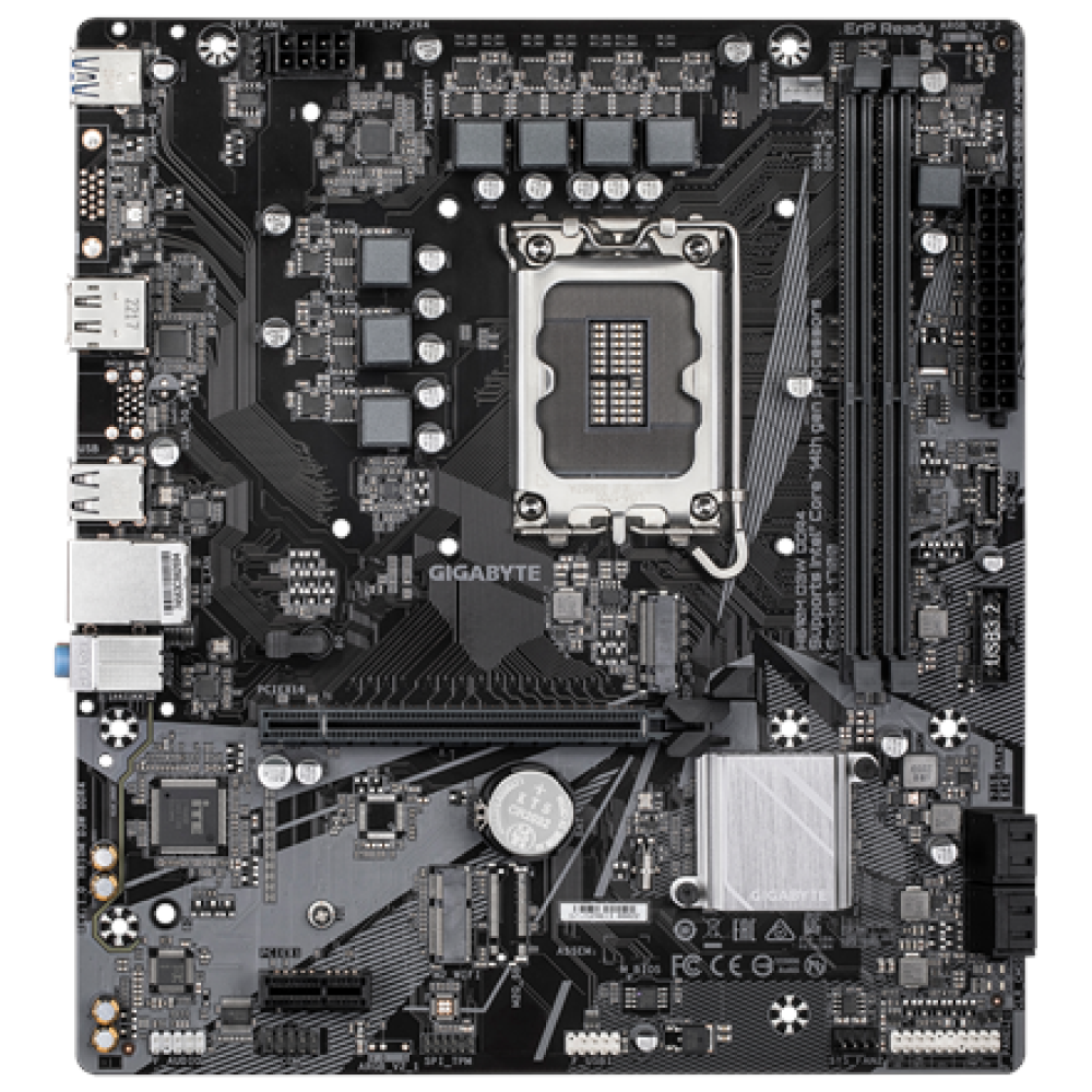Gigabyte H610M D3W DDR4 , Processor family Intel , Processor socket LGA1700 , DDR4 , Supported hard disk drive interfaces M.2, SATA , Number of SATA connectors 4