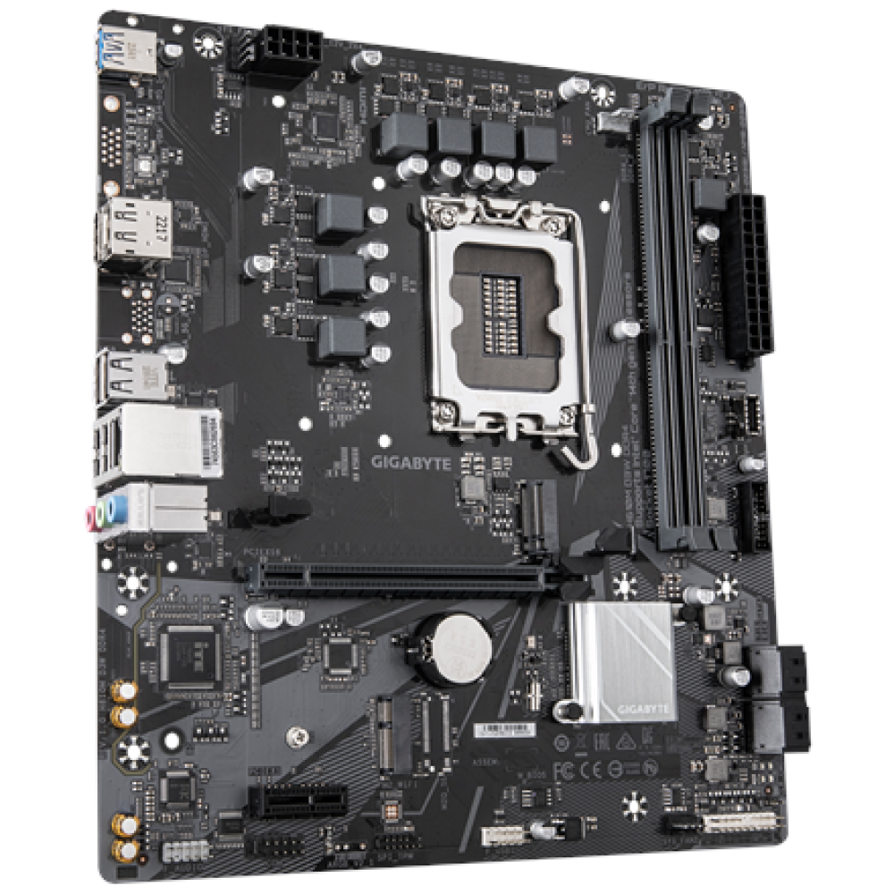 Gigabyte H610M D3W DDR4 , Processor family Intel , Processor socket LGA1700 , DDR4 , Supported hard disk drive interfaces M.2, SATA , Number of SATA connectors 4