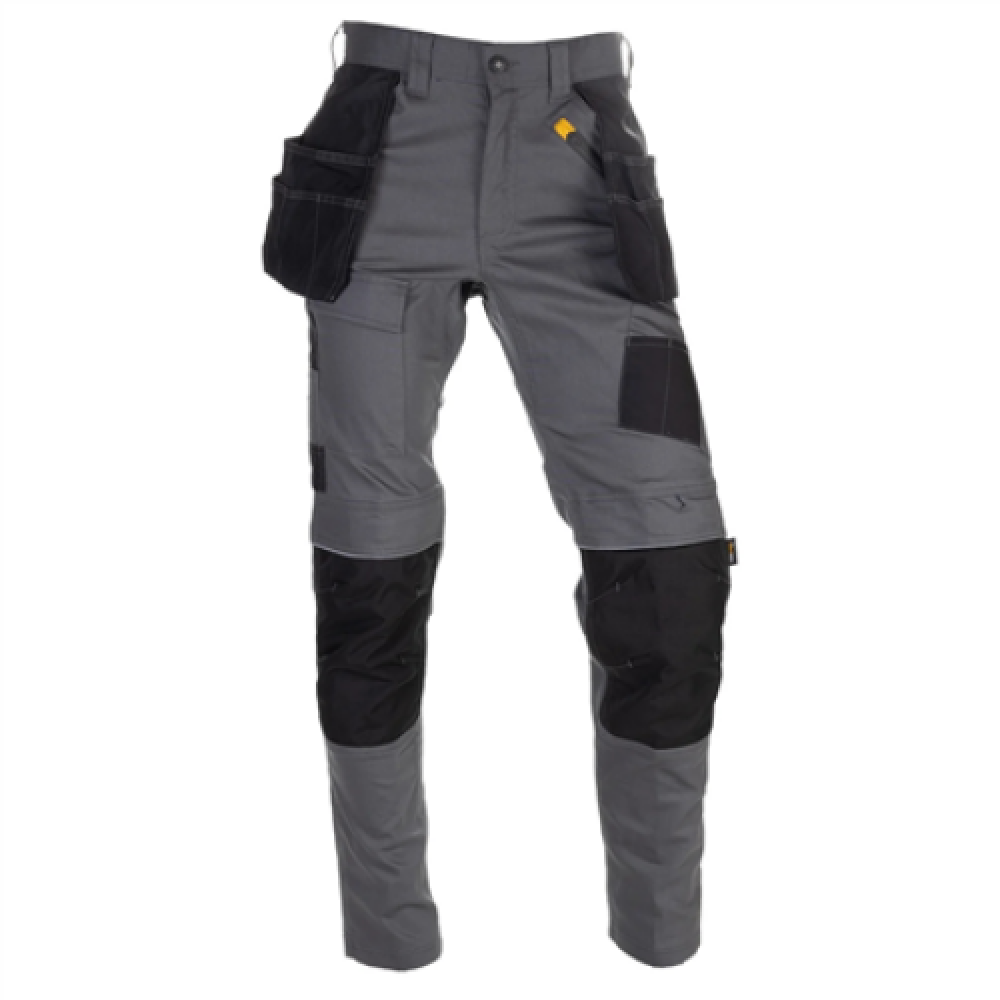 CAT Mens Work Trouser Trade Pocket 34/34 Black