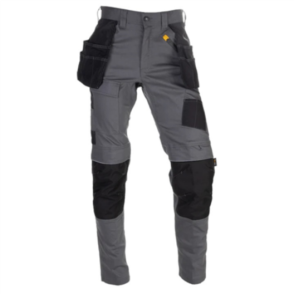 CAT Mens Work Trouser Trade Pocket 34/34 Black