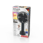Adler Fan AD 7331b Portable Mini Fan USB, Number of speeds 3, 4.5 W, Diameter 9 cm, Black