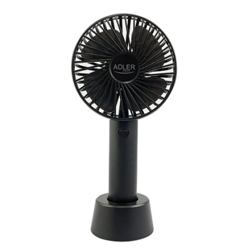 Adler Fan AD 7331b Portable Mini Fan USB, Number of speeds 3, 4.5 W, Diameter 9 cm, Black