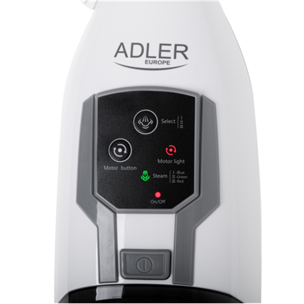 Adler Rotary Steam Mop , AD 7052 , Corded operating , Washing function , Power 1300 W , White