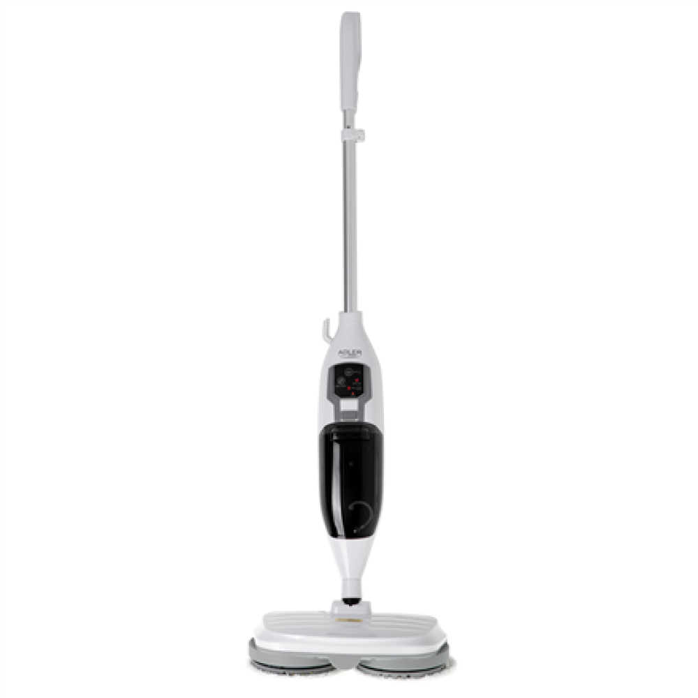 Adler Rotary Steam Mop , AD 7052 , Corded operating , Washing function , Power 1300 W , White