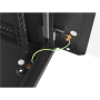 Lanberg , Rack cabinet 19 wall-mount 9U/600x600 (flat pack) V2 , WF01-6609-10B , Black