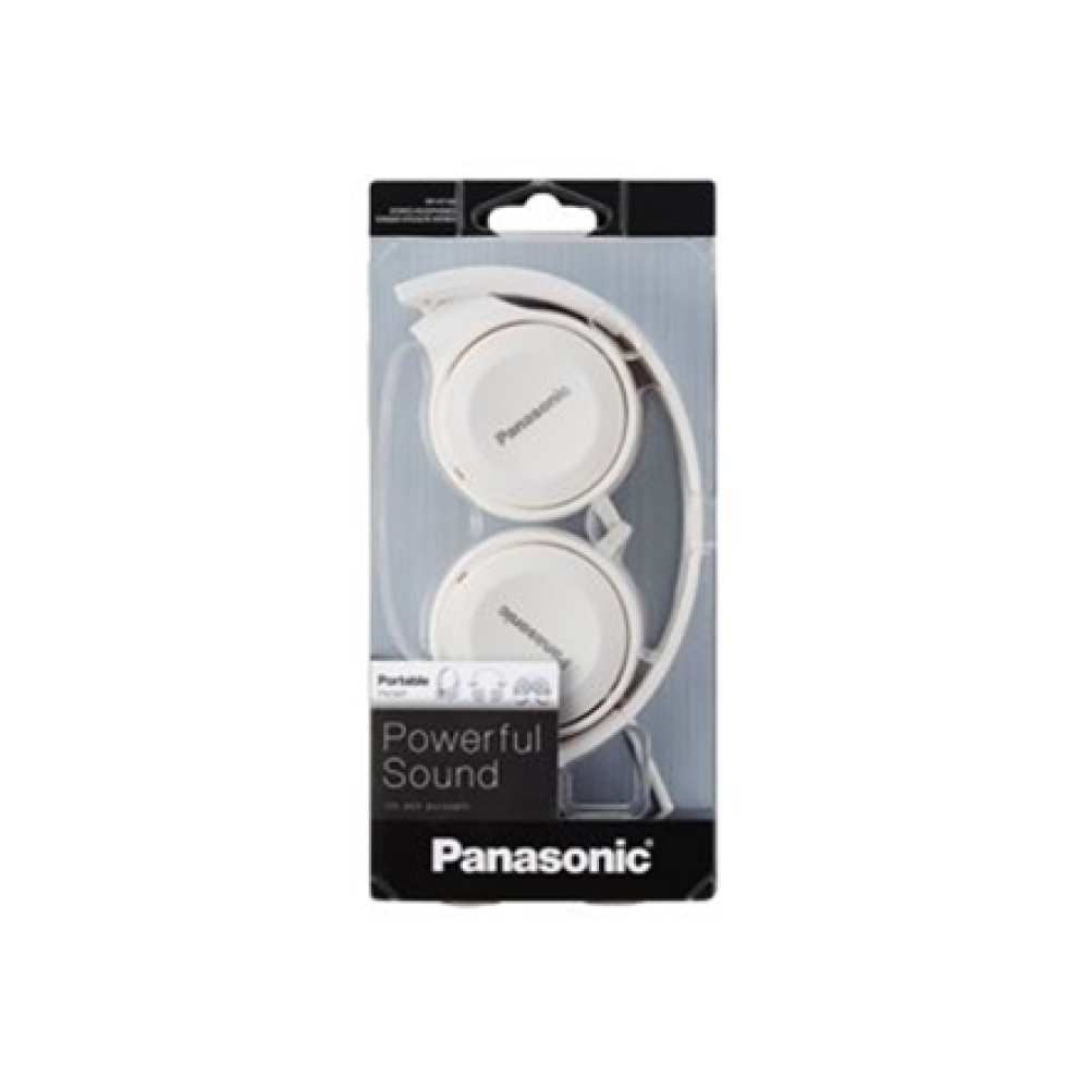 Panasonic , RP-HF100E-A , Wired , On-Ear , White