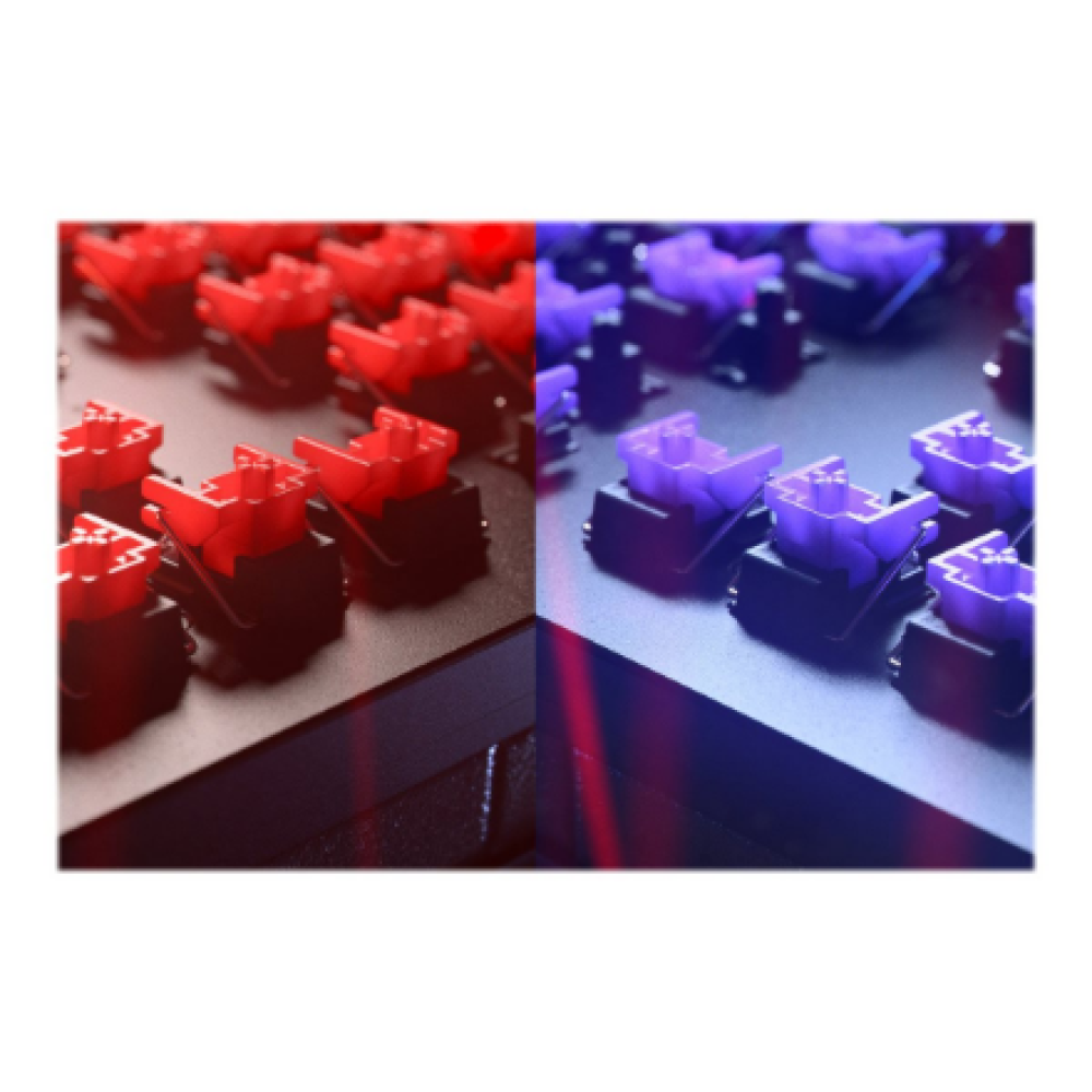 Razer , Huntsman V2 Optical Gaming Keyboard , Gaming keyboard , Wired , RGB LED light , NORD , Black , Numeric keypad , Clicky Purple Switch