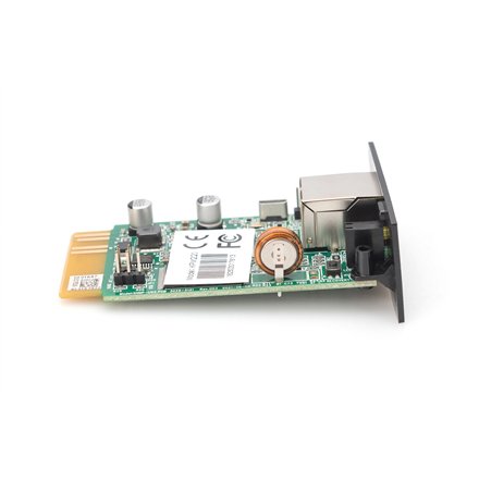 Digitus , SNMP and WEB card for DIGITUS OnLine UPS rack mount units , DN-170100-1