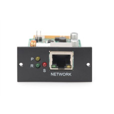 Digitus , SNMP and WEB card for DIGITUS OnLine UPS rack mount units , DN-170100-1