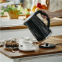 Adler Kettle with LED display , AD 1350 , Electric , 2200 W , 1.7 L , Stainless Steel , 360° rotational base , Black