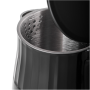 Adler Kettle with LED display , AD 1350 , Electric , 2200 W , 1.7 L , Stainless Steel , 360° rotational base , Black
