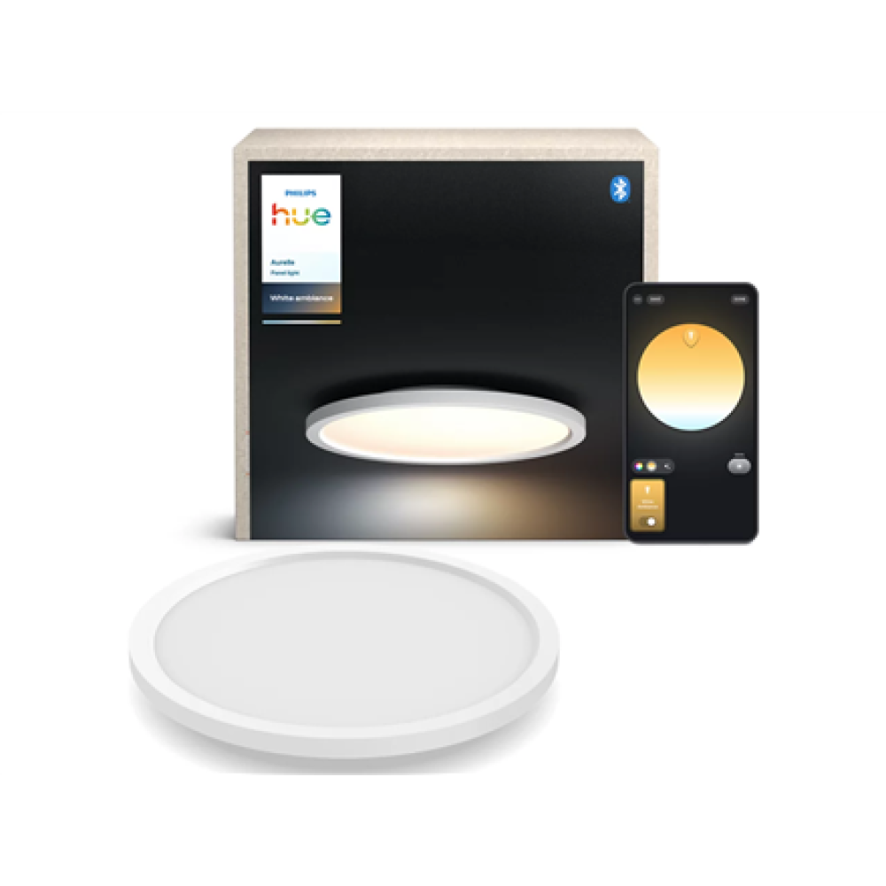 Philips Hue Aurelle Around Panel Light, White , 2200-6500 Hue White Ambiance