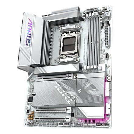 Gigabyte X870E AORUS ELITE WIFI7 ICE , Processor family AMD , Processor socket AM5 , DDR5 , Supported hard disk drive interfaces SATA, M.2 , Number of SATA connectors 4