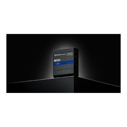 Teltonika , LTE Router , RUT241 , 802.11n , 10/100 Mbit/s , Ethernet LAN (RJ-45) ports 1 , Mesh Support No , MU-MiMO No , 2G/3G/4G , Antenna type 2 x SMA for LTE, 1 x RP-SMA for WiFi