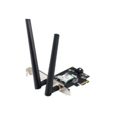 Asus , WiFi 7 PCI-E Adapter with 2 external antennas , PCE-BE6500 , 802.11be , Mesh Support No , MU-MiMO No , No mobile broadband