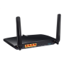 4G+ LTE Router , Archer MR600 , 802.11ac , 300+867 Mbit/s , 10/100/1000 Mbit/s , Ethernet LAN (RJ-45) ports 3 , Mesh Support No , MU-MiMO No , 4G , Antenna type 2xDetachable