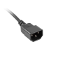 Power strip outlets for UPS system, 1m , PS0-05E-0100-IEC-BK , Sockets quantity 5