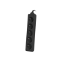 Power strip outlets for UPS system, 1m , PS0-05E-0100-IEC-BK , Sockets quantity 5