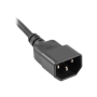 Power strip outlets for UPS system, 1m , PS0-05E-0100-IEC-BK , Sockets quantity 5