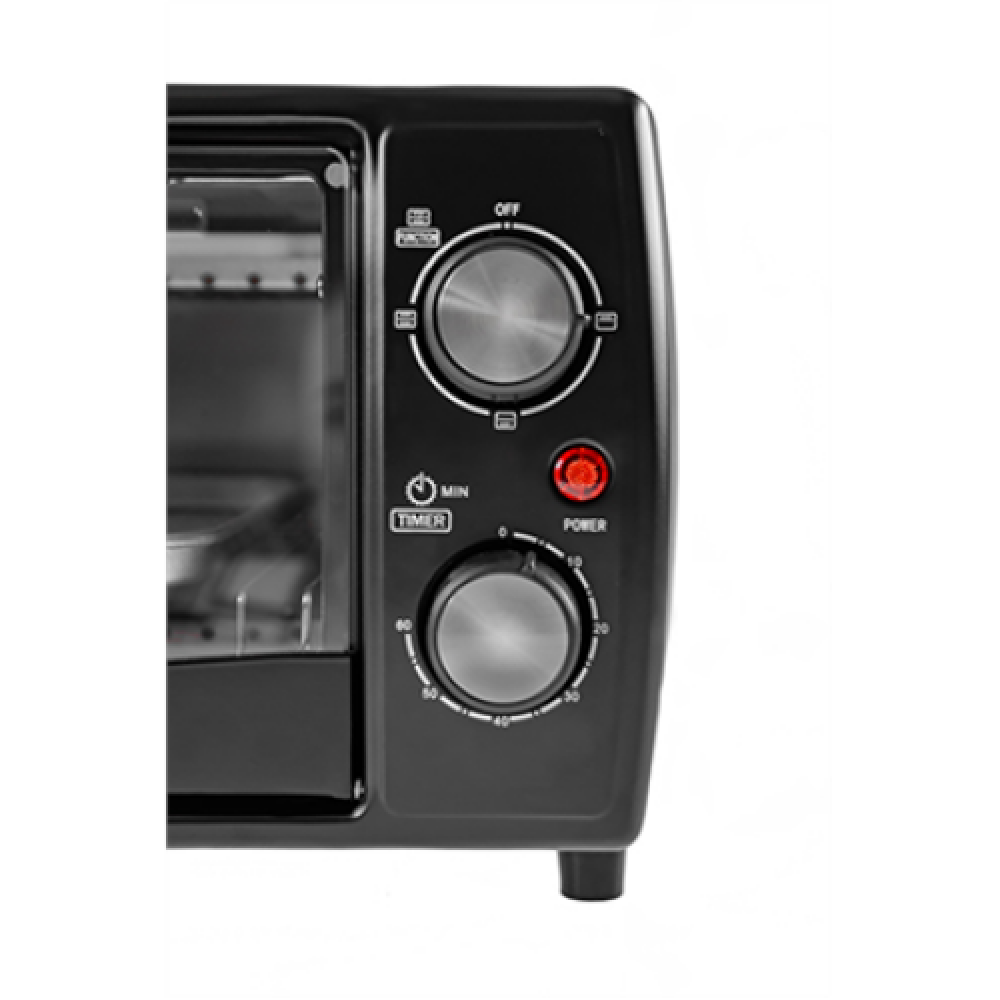 Camry Oven CR 6016 Integrated timer, 9 L, 1000 W, Black/White, Mechanical