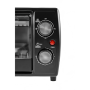Camry Oven CR 6016 Integrated timer, 9 L, 1000 W, Black/White, Mechanical