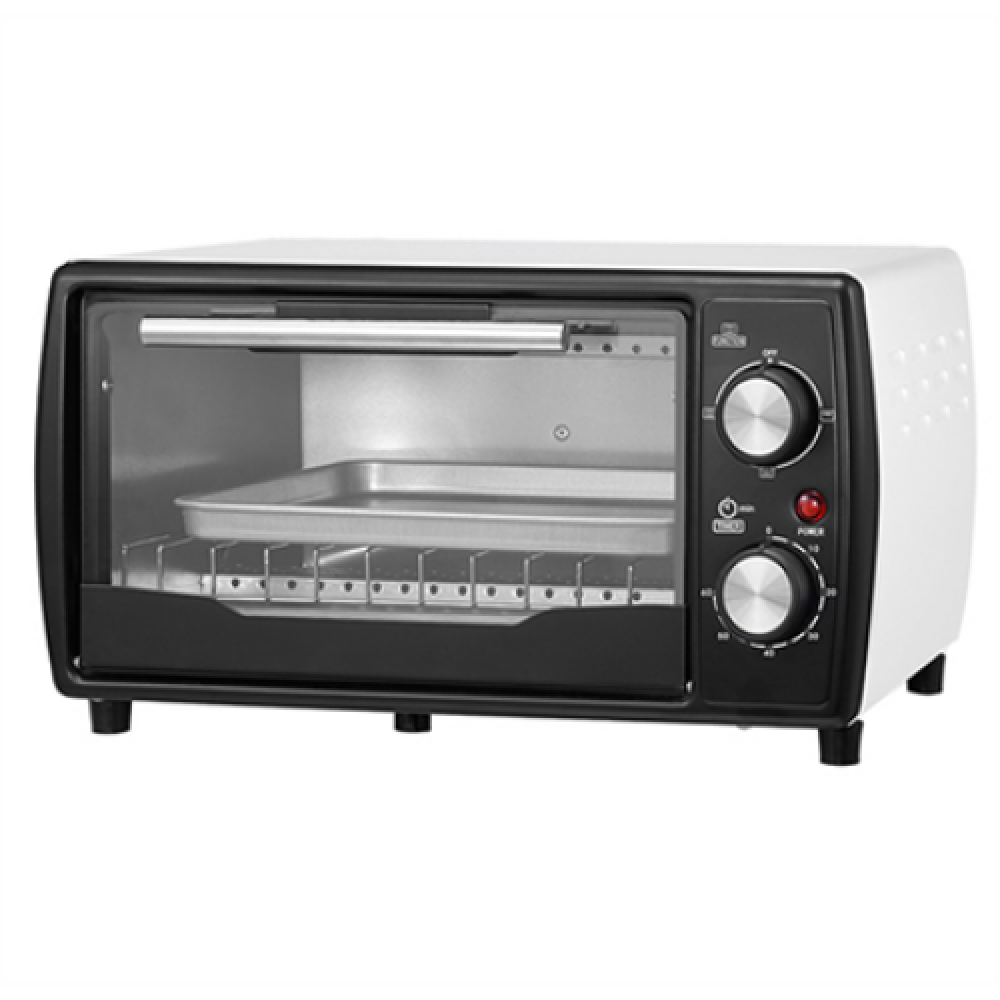 Camry Oven CR 6016 Integrated timer, 9 L, 1000 W, Black/White, Mechanical