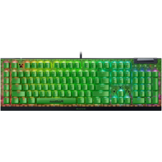Razer BlackWidow V4 X , Gaming keyboard , Wired , US , Minecraft Edition , Razer Green Mechanical Switches (Clicky)