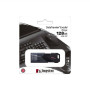 Kingston , DataTraveler , Exodia Onyx , 128 GB , USB 3.2 , Black