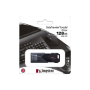 Kingston , DataTraveler , Exodia Onyx , 128 GB , USB 3.2 , Black
