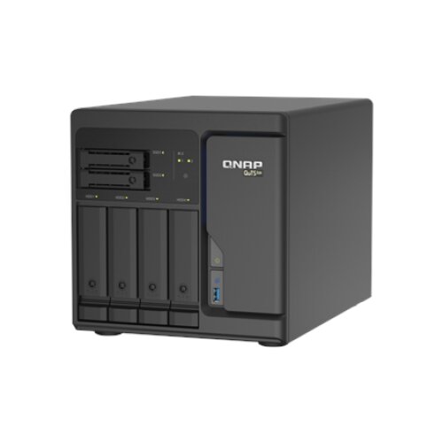 QNAP , 6-Bay QuTS hero NAS , TS-H686-D1602-8G , Up to 6 HDD/SSD Hot-Swap , Intel Xeon , Xeon D-1602 Dual-Core , Processor frequency 2.5 GHz , 8 GB , DDR4