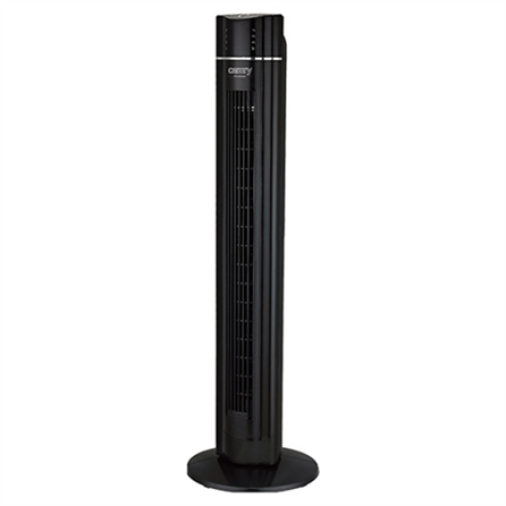 Camry , Fan Tower , CR 7320 , Stand Fan , Black , Diameter 20 cm , Number of speeds 3 , Oscillation , 120 W , Yes