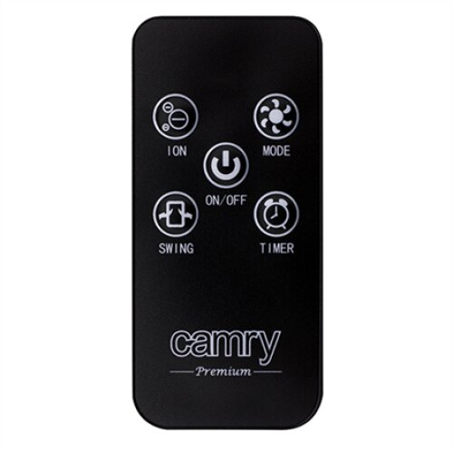 Camry , Fan Tower , CR 7320 , Stand Fan , Black , Diameter 20 cm , Number of speeds 3 , Oscillation , 120 W , Yes