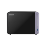QNAP Cost-effective 6-bay 10GbE NAS , TS-632X-4G , Alpine , AL524 , Processor frequency 2 GHz , 4 GB , DDR4 SODIMM , 120W adapter (12VDC), 100-240VAC