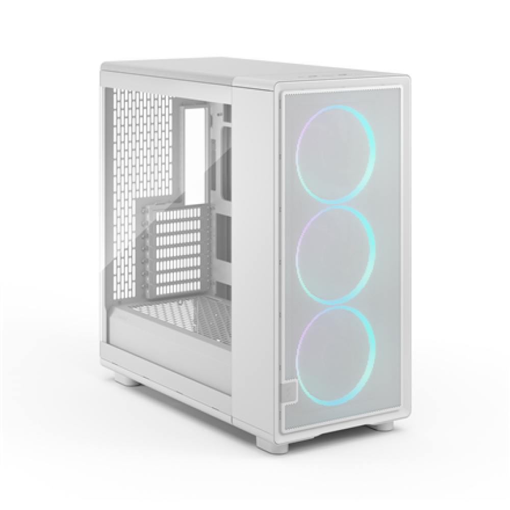 Fractal Design Case , Epoch XL , White TG RGB Clear Tint , ATX