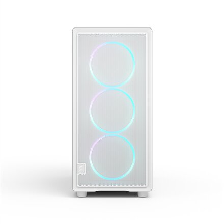 Fractal Design Case , Epoch XL , ATX , White TG RGB Clear Tint