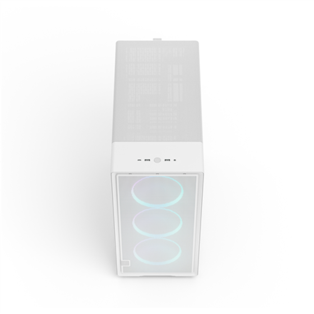 Fractal Design Case , Epoch XL , White TG RGB Clear Tint , ATX