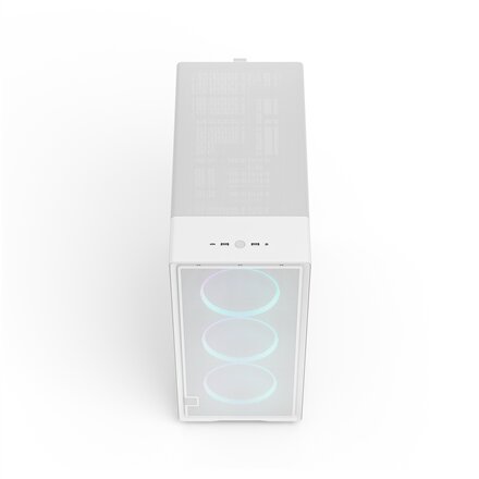 Fractal Design Case , Epoch XL , ATX , White TG RGB Clear Tint