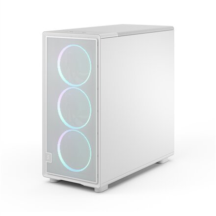 Fractal Design Case , Epoch XL , ATX , White TG RGB Clear Tint