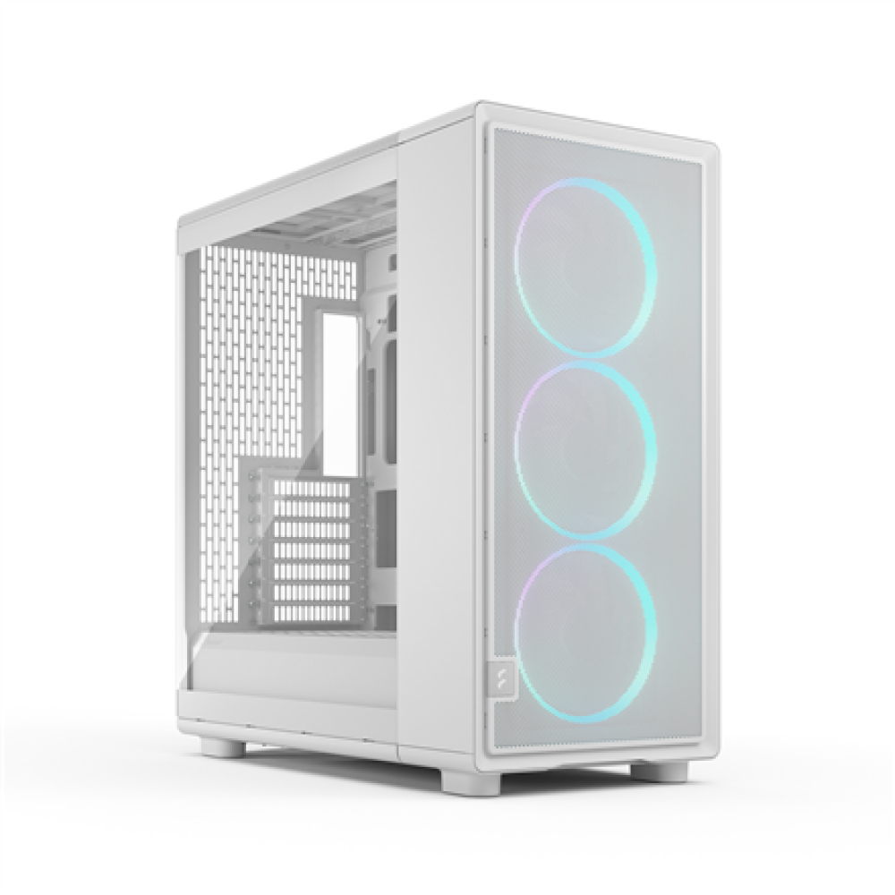 Fractal Design Case , Epoch XL , White TG RGB Clear Tint , ATX