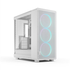Fractal Design Case , Epoch XL , ATX , White TG RGB Clear Tint
