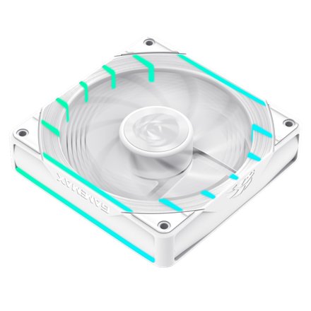 Gamemax Case Fan , TORNADO T12 ARGB-RW , White