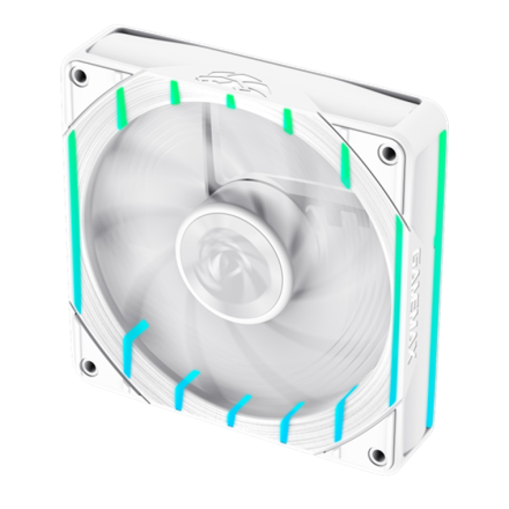 Gamemax Case Fan , TORNADO T12 ARGB-RW , White
