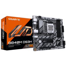 Gigabyte B840M DS3H , Processor family AMD , Processor socket AM5 , DDR5 , Supported hard disk drive interfaces SATA, M.2 , Number of SATA connectors 4