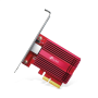 TP-LINK , TX401 , 10/100/1000 Mbit/s , 1× PCI Express 3.0 x4, 1× RJ45 Gigabit/Megabit Port