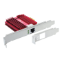 TP-LINK , TX401 , 10/100/1000 Mbit/s , 1× PCI Express 3.0 x4, 1× RJ45 Gigabit/Megabit Port