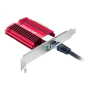 TP-LINK , TX401 , 10/100/1000 Mbit/s , 1× PCI Express 3.0 x4, 1× RJ45 Gigabit/Megabit Port