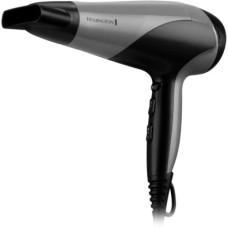 Remington Hair Dryer , D3190S , 2200 W , Number of temperature settings 3 , Ionic function , Diffuser nozzle , Grey/Black