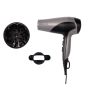 Remington Hair Dryer , D3190S , 2200 W , Number of temperature settings 3 , Ionic function , Diffuser nozzle , Grey/Black