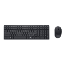 Dell , Silent Keyboard and Mouse , KM555 , Keyboard and Mouse Set , Wireless , Ukrainian (QWERTY) , Black , 2.4 GHz, Bluetooth 5.1 , Wireless connection