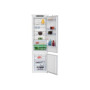BEKO Refrigerator , BCNA306E42SN , Energy efficiency class E , Built-in , Combi , Height 193.5 cm , No Frost system , Fridge net capacity 215 L , Freezer net capacity 69 L , Display , 37 dB , White
